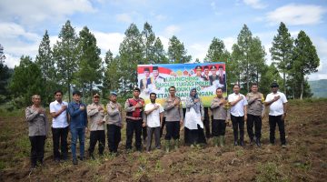 Kapolres Gayo Lues Bersama Forkopimda Hadiri Launching Gugus Tugas Polri Mendukung Ketahanan Pangan