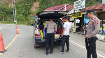 Polsubsektor Rumah Bundar Tingkatkan Keamanan dan Ketertiban di Pos Perbatasan