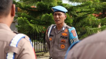 Sipropam Polres Gayo Lues Gelar Apel Kesiapsiagaan Sebelum Bertugas