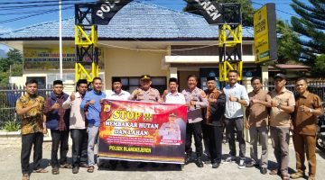 Polsek Blangkejeren Gelar Rapat Koordinasi Dan Sosialisasi Karhutla Bersama Seluruh Pengulu Desa Se-Kecamatan Dabun Gelang