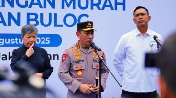 Kapolri Hadiri Kick Off GPM Serentak se-Indonesia, 2.424 Ton Beras SPHP Disalurkan ke Masyarakat Hari Ini