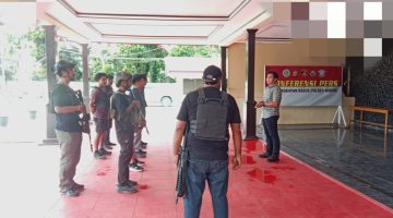 Dua Personel Brimobda Yon C Nabire Gugur Diserang KKB Pimpinan Aibon Kogoya