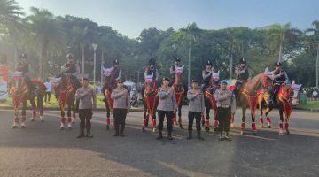 Polri Kerahkan Pasukan Berkuda Turangga untuk Amankan HUT RI ke-80