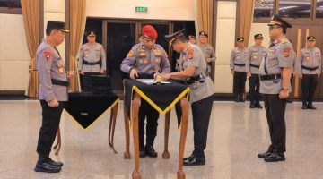 Kapolri Lantik Brigjen Pol Marzuki Ali Basyah sebagai Kapolda Aceh