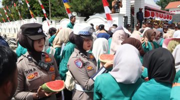 Ratusan Mahasiswa Gelar Aksi Damai di Gayo Lues, Polres Kerahkan 138 Personel
